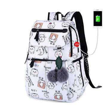 mochilas instituto precio gato blanco